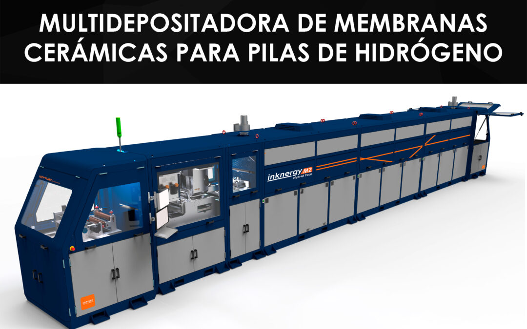 MULTIDEPOSITADORA DE MEMBRANAS CERÁMICAS PARA PILAS DE HIDRÓGENO