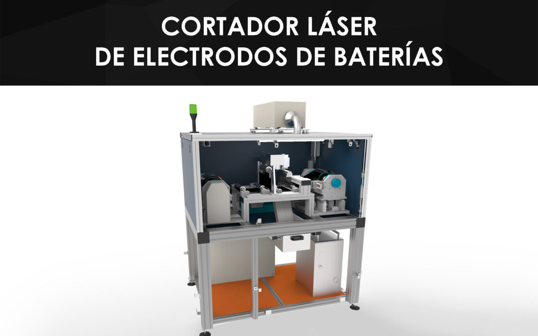 CORTADOR LÁSER DE ELECTRODOS DE BATERÍAS